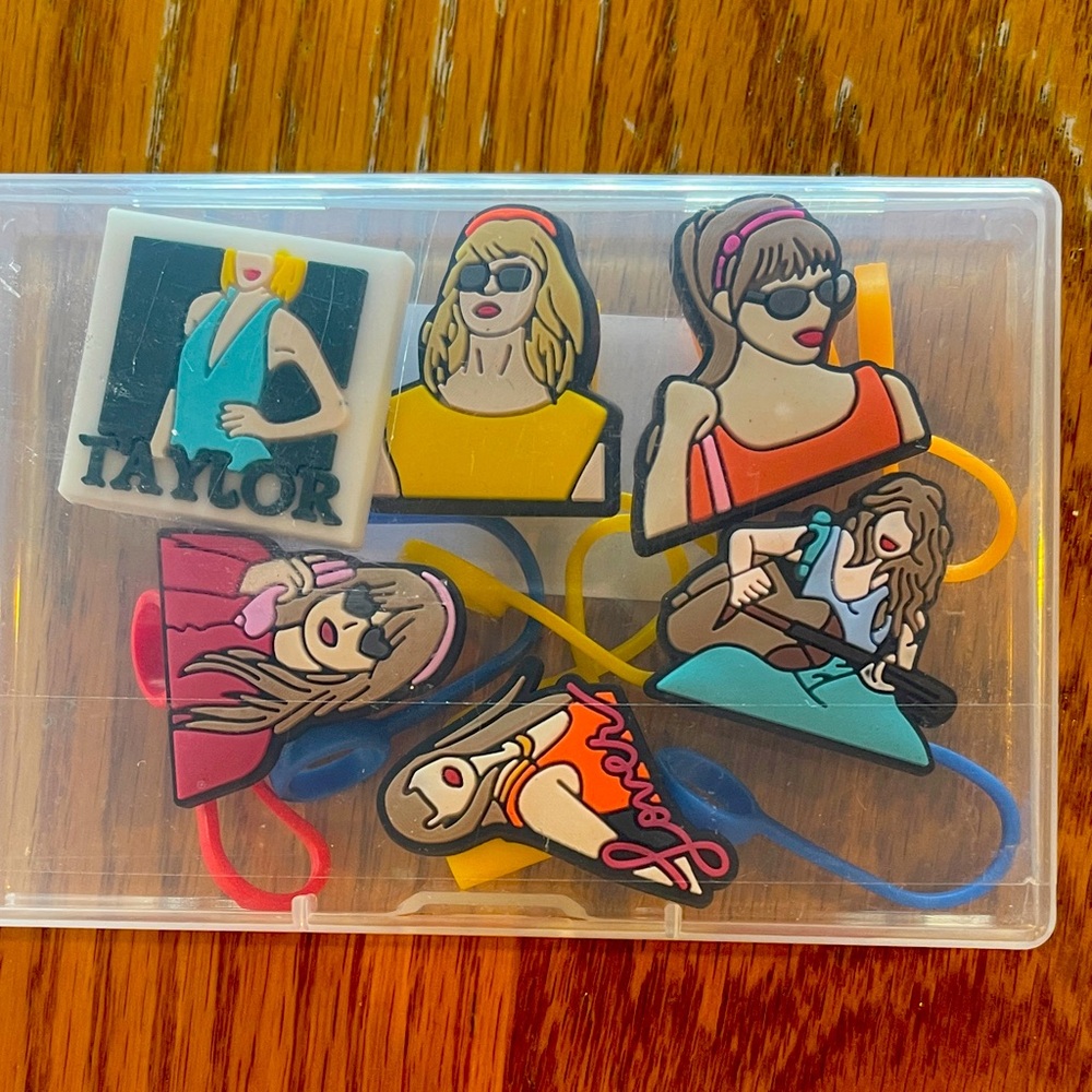 Taylor Swift Themed Straw Toppers 🌺